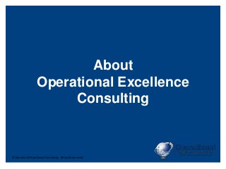 RACI Method by Operational Excellence Consulting
