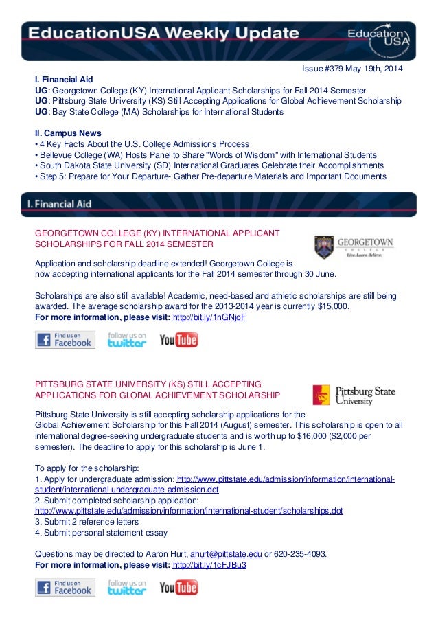 Georgetown Financial Aid >> Educationusa Weekly Update 379 May 19 2014 Georgetown Financial Aid >> Educationusa Weekly Update 379 May 19 2014