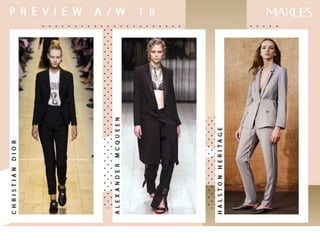 Marles Pre-fall 2018 | Malharia