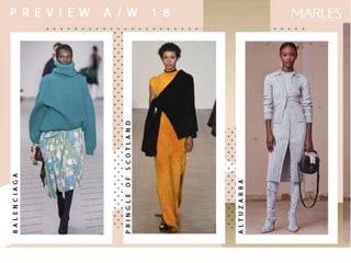 Marles Pre-fall 2018 | Malharia