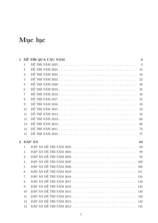 Đề thi AMC8 bản tiếng Việt từ năm 2010-2025 có đáp án chi tiết