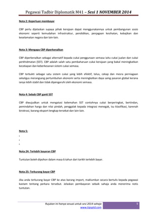 Contoh Soalan Peperiksaan Exam Online Pegawai Tadbir Diplomatik Gred u2026