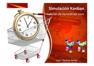 Simulación Kanban
Simulación de Aprendizaje Lean
Lean Thinking SeriesLean Thinking Series
 