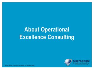Training Within Industry (TWI): Job Methods Program by Operational Excellence Consulting