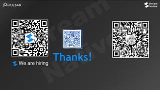 Thanks!Stream
Native
We are hiring
 