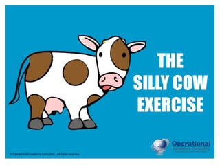 © Operational Excellence Consulting. All rights reserved.
THE
SILLY COW
EXERCISE
 