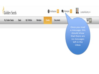 Once you read
a message, this
  should show
 that there are
  no messages
   left in the
     inbox
 