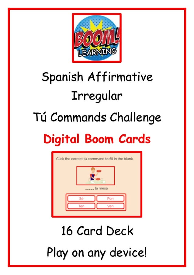 affirmative tu commands
