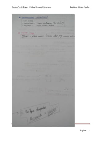 RepasoPrevioCype- Saber Repasar Estructura Leciñena López, Noelia
Página 111
 