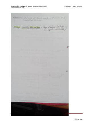 RepasoPrevioCype- Saber Repasar Estructura Leciñena López, Noelia
Página 160
 