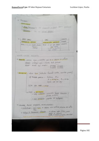 RepasoPrevioCype- Saber Repasar Estructura Leciñena López, Noelia
Página 182
 
