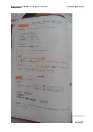 RepasoPrevioCype- Saber Repasar Estructura Leciñena López, Noelia
Página 194
 