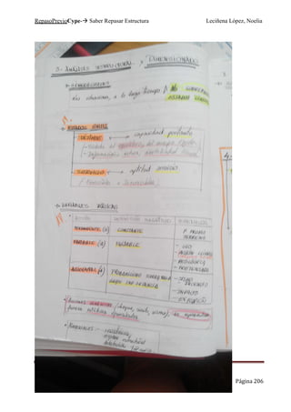 RepasoPrevioCype- Saber Repasar Estructura Leciñena López, Noelia
Página 206
 
