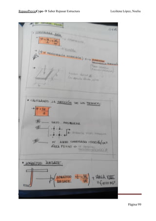 RepasoPrevioCype- Saber Repasar Estructura Leciñena López, Noelia
Página 99
 