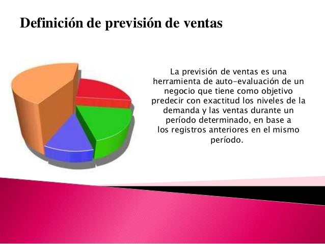 Resultado de imagen de prevision de ventas