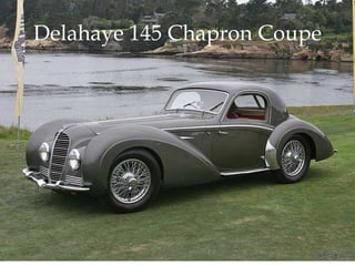 Delahaye 145 Chapron Coupe 