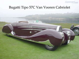 Bugatti Tipo 57C Van Vooren Cabriolet 