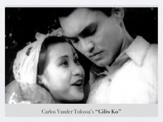 Carlos Vander Tolossa’s “Giliw Ko”
 