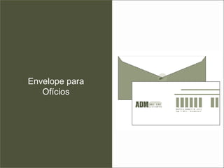 Envelope para Ofícios 