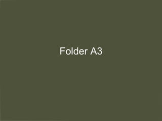 Folder A3 