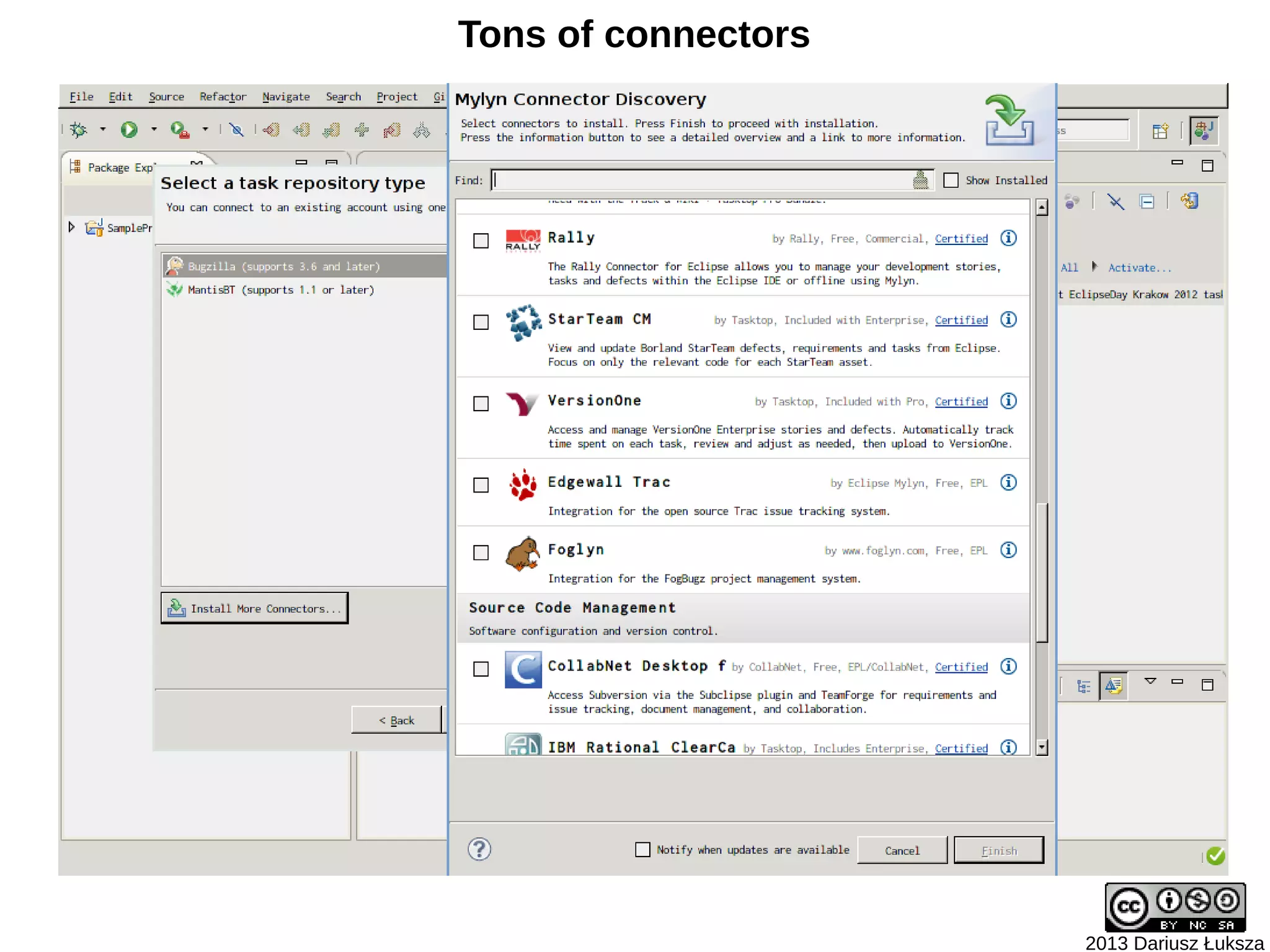 Tons of connectors




                     2013 Dariusz Łuksza
 