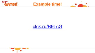 Example time!
clck.ru/B9LcG
 
