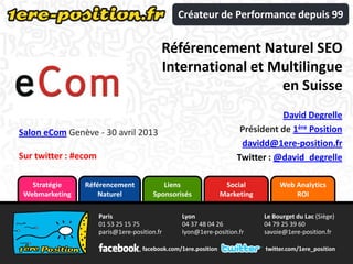 Web Analytics
ROI
Liens
Sponsorisés
Référencement
Naturel
Social
Marketing
Stratégie
Webmarketing
twitter.com/1ere_positio...