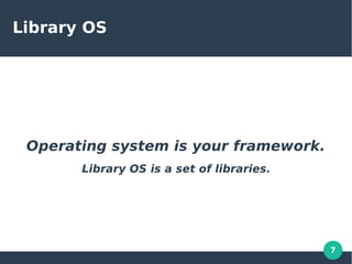 Unikernels - Keep It Simple to the Bare Metal | PDF