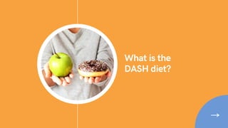 What is the
DASH diet?
 