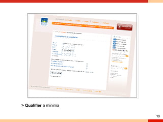 > Qualifier  a minima 