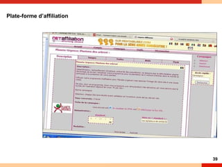 Plate-forme d’affiliation 