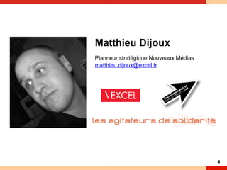 Matthieu Dijoux Planneur stratégique Nouveaux Médias [email_address]   
