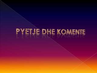 Prezantimi e drejta biznesore