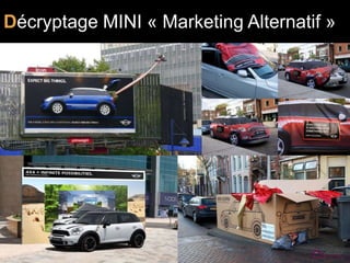 Décryptage MINI « Marketing Alternatif »
                MKG ALT
 