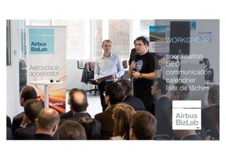 WORKGROUP
coordination
GED
communication
calendrier
liste de tâches
Airbus
 