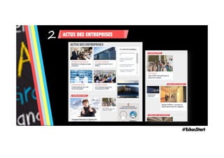 #EchosStart
ACTUS DES ENTREPRISES
 