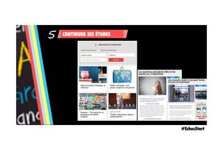 #EchosStart
CONTINUER SES ÉTUDES
 