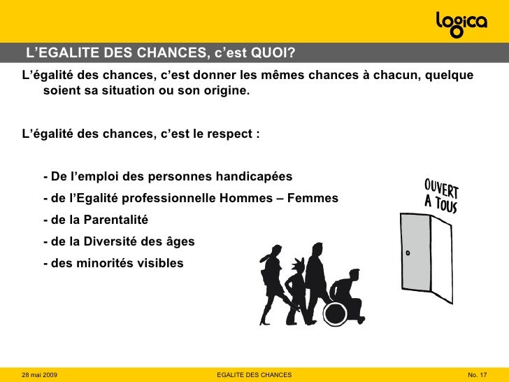 Présentation égalité des chances