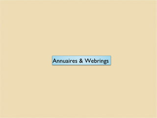 Annuaires & Webrings
 