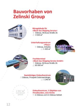 Zelinski Group. Präsentation.