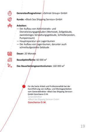 Zelinski Group. Präsentation.