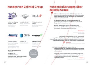 Zelinski Group. Präsentation.