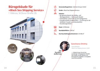 Zelinski Group. Präsentation.