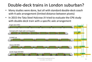 Double-deck EMU with a specific bogie arrangement | PPTX