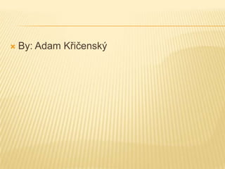 By: Adam Křičenský