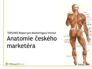 TOPLINES Report pro Marketingový Institut

Anatomie českého
marketéra

                                            30. Května 2011
 