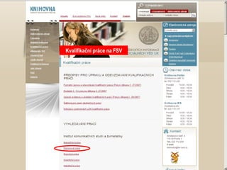 Fondy e-zdrojů na FSV
  SVI vlastní a využívá velké množství nejrůznějších typů odborných
  elektronických databází. Ke stěžejním elektronickým databázím patří
  multioborové databáze, např. ProQuest, EBSCO, J-STOR, tematické
  databáze, např. SAGE, Factiva, bibliografické on-line zdroje a řada dalších.

  Z českých zdrojů jsou využívány především archivy zpravodajství z českých
  mediálních zdrojů (Anopress, ČTK, Newton Media Search), tematický monitoring
  českých médií (Newton Media Monitoring) a přístupy do specializovaných
  dokumentačních a informačních databází. Obecně jsou v současné době nejvíce
  žádány a využívány fulltextové časopisecké databáze, a to jak zahraničních
  časopisů, tak českého tisku.




                                 SVI FSV UK 2010                                 14
 