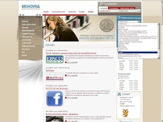 Vyhledávání v databázích – příklady




                SVI FSV UK 2010       37
 