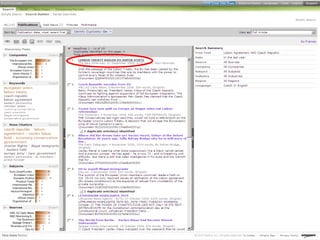 Vyhledávání v databázích – příklady




                SVI FSV UK 2010       40
 