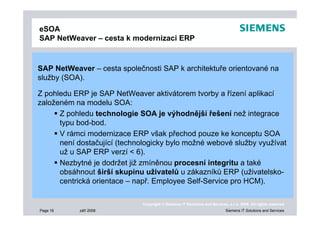 Prezentace Sap World Tour 08 Final